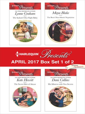cover image of Harlequin Presents April 2017, Box Set 1 of 2